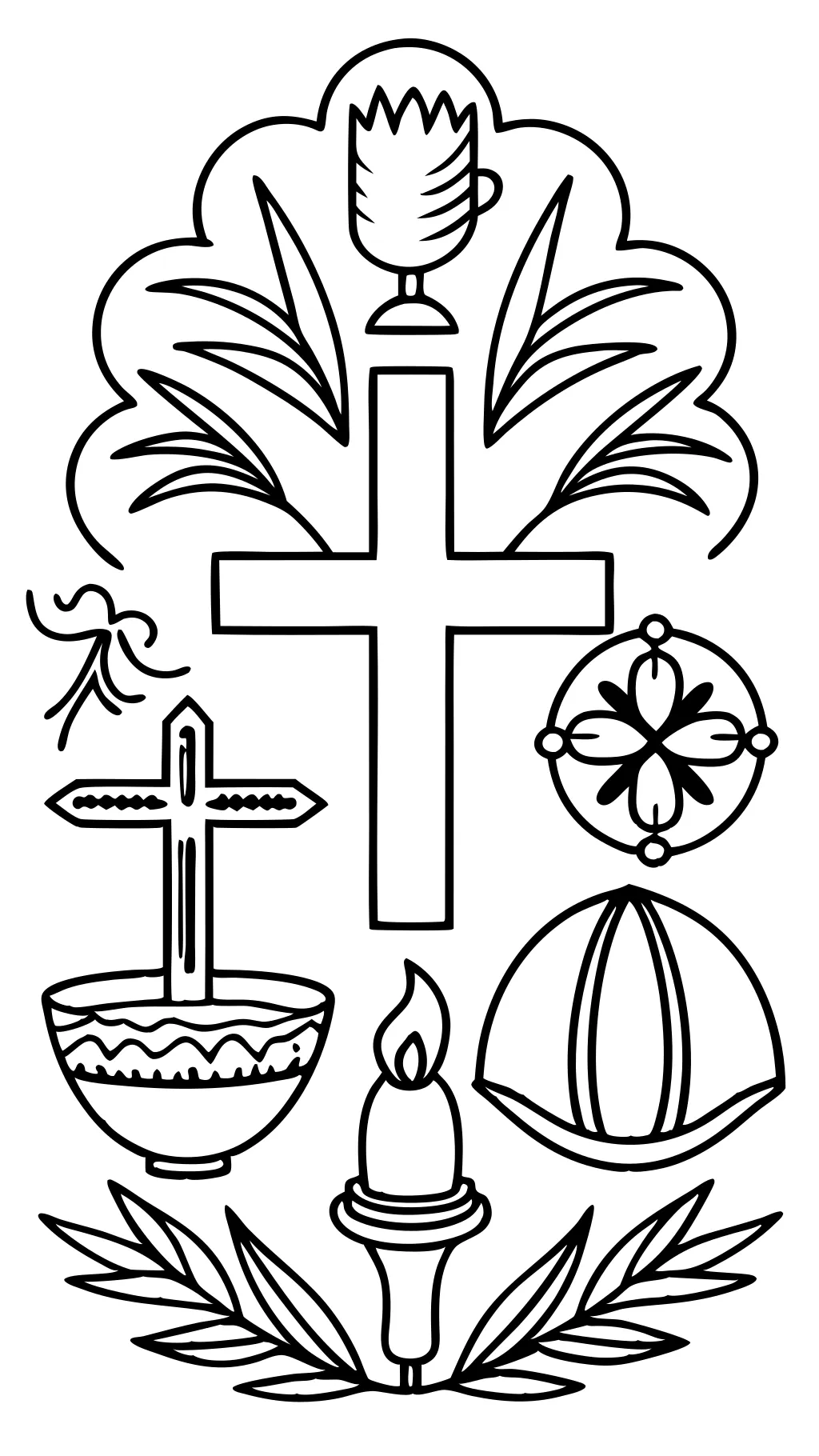 lent coloring pages